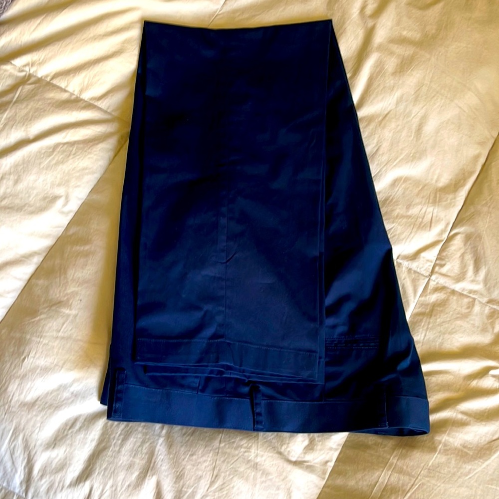 New (no tags ) cotton/spandex trousers. Slim fit casual wear